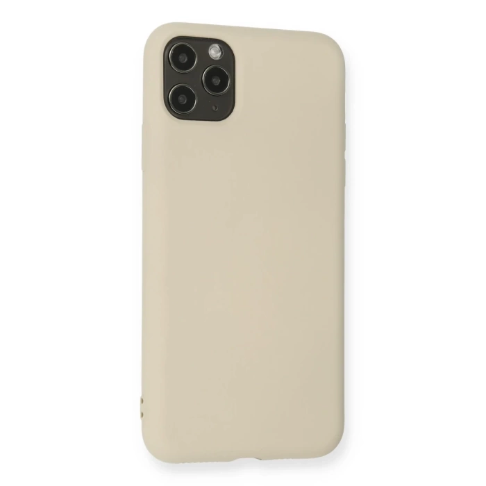 Newface iPhone 11 Pro Max Kılıf Nano içi Kadife Silikon