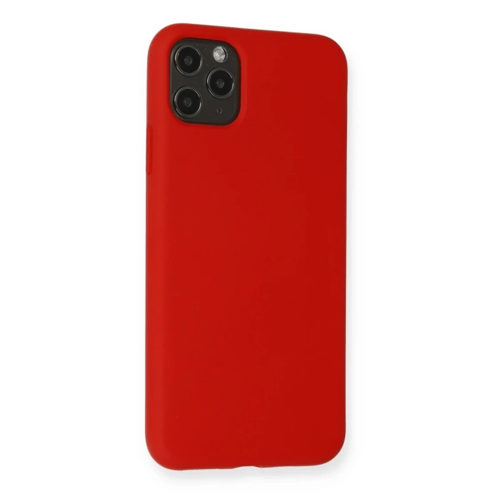 Newface iPhone 11 Pro Max Kılıf Nano içi Kadife Silikon