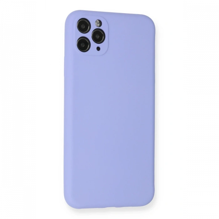 Newface iPhone 11 Pro Max Kılıf Nano içi Kadife Silikon