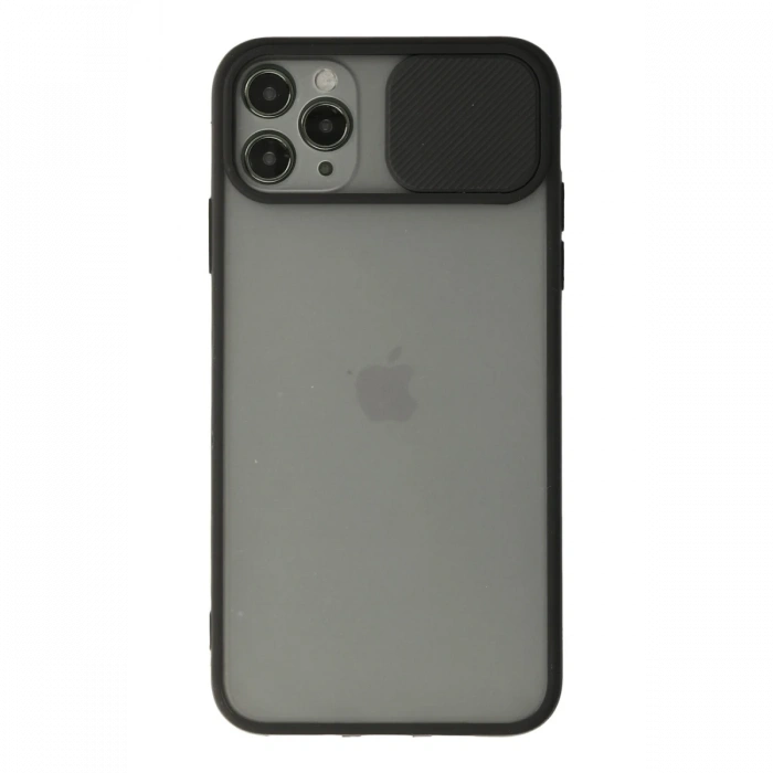 Newface iPhone 11 Pro Max Kılıf Palm Buzlu Kamera Sürgülü Silikon