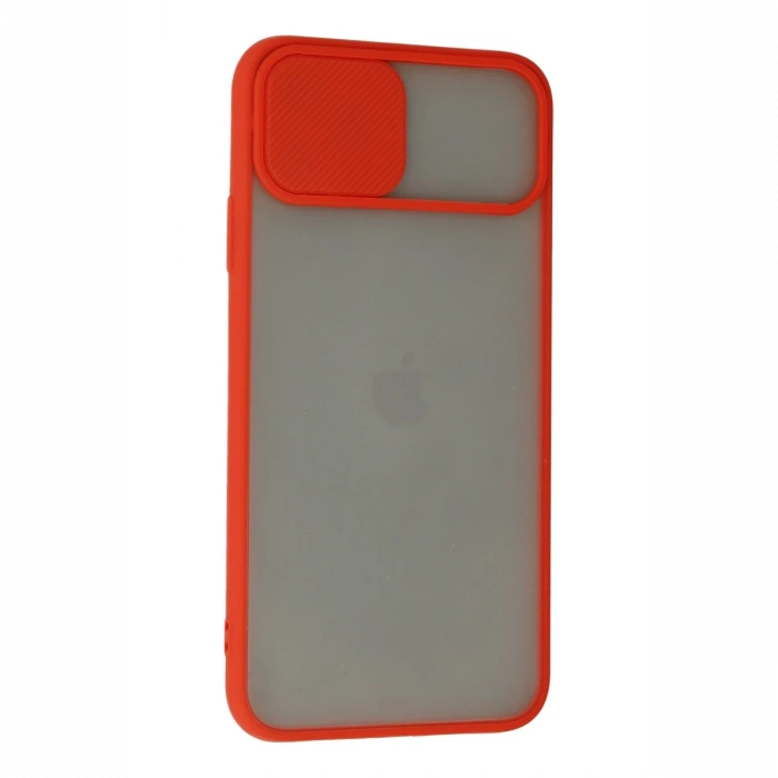 Newface iPhone 11 Pro Max Kılıf Palm Buzlu Kamera Sürgülü Silikon