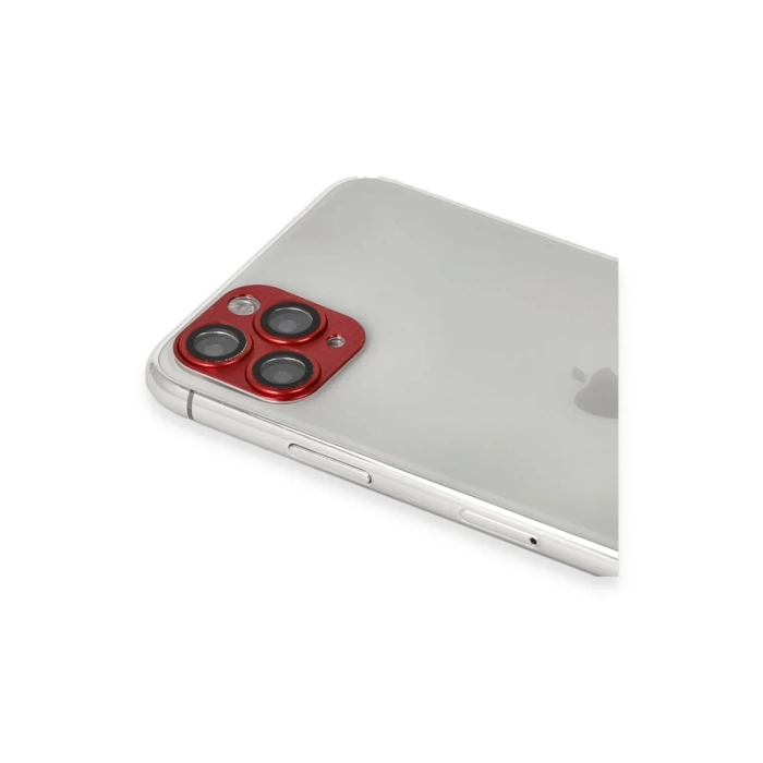 Newface iPhone 11 Pro Max Pers Alüminyum Kamera Lens