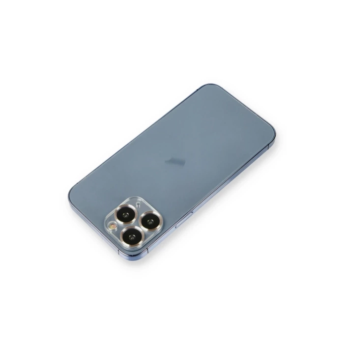 Newface iPhone 11 Pro Metal Kamera Lens Koruma Cam - Gold