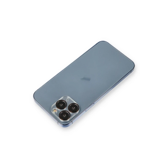 Newface iPhone 11 Pro Metal Kamera Lens Koruma Cam - Siyah