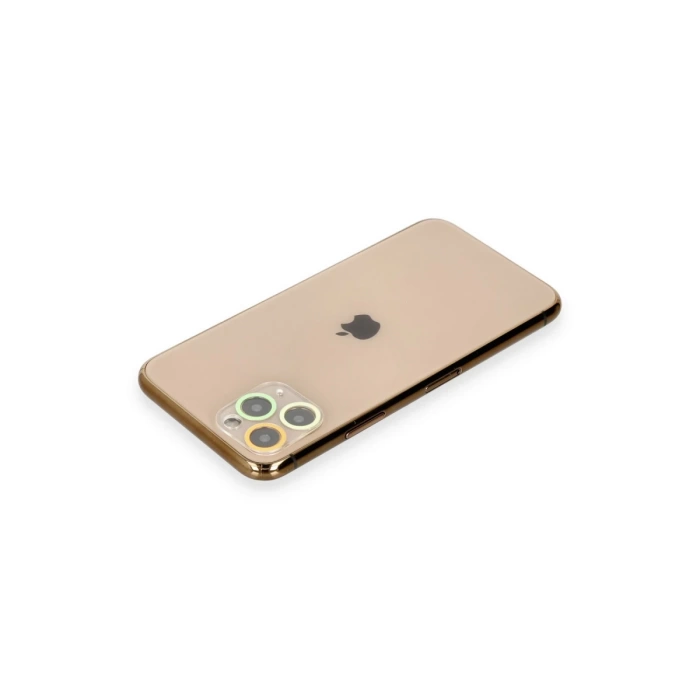Newface iPhone 11 Pro Renkli Kamera Lens Koruma Cam