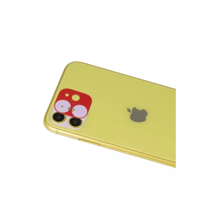 Newface iPhone 11 Rainbow Kamera Lens Koruma Cam