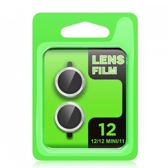 Newface iPhone 11 Raze Metal Kamera Lens - Mavi