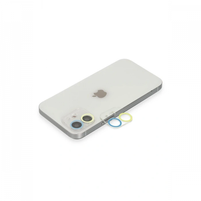 Newface iPhone 11 Renkli Kamera Lens Koruma Cam