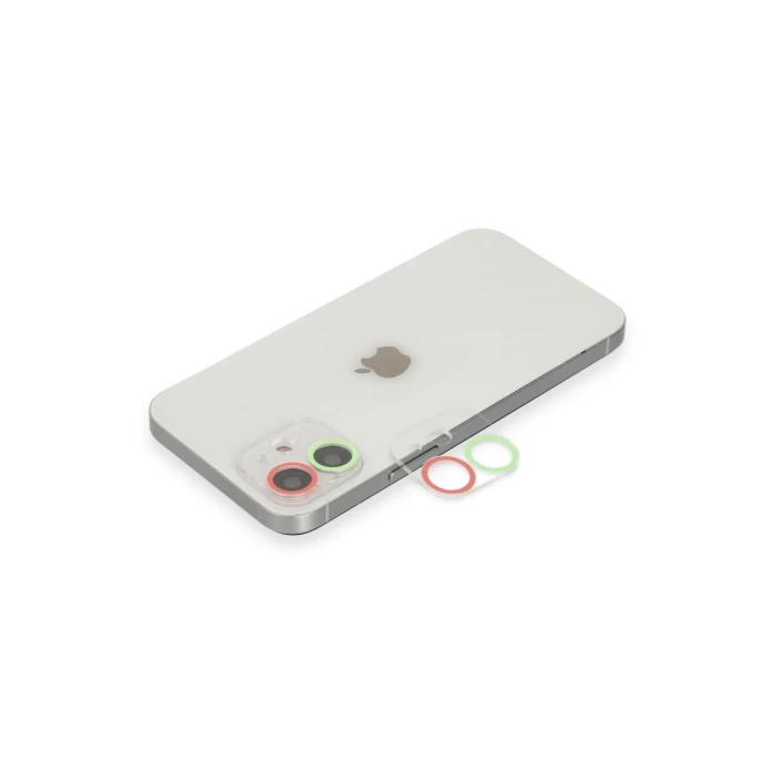 Newface iPhone 11 Renkli Kamera Lens Koruma Cam