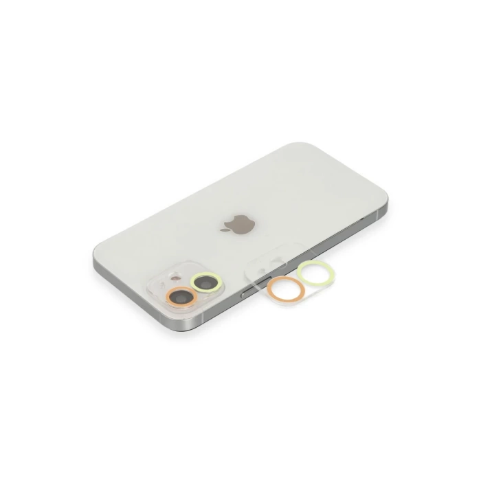 Newface iPhone 11 Renkli Kamera Lens Koruma Cam