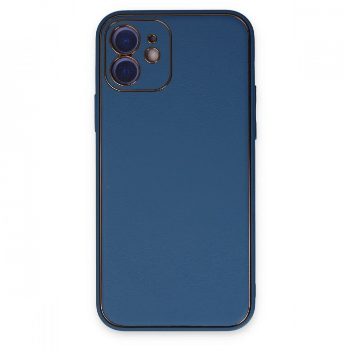 Newface iPhone 12 Kılıf Coco Deri Silikon Kapak