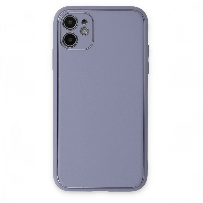 Newface iPhone 12 Kılıf Coco Deri Silikon Kapak