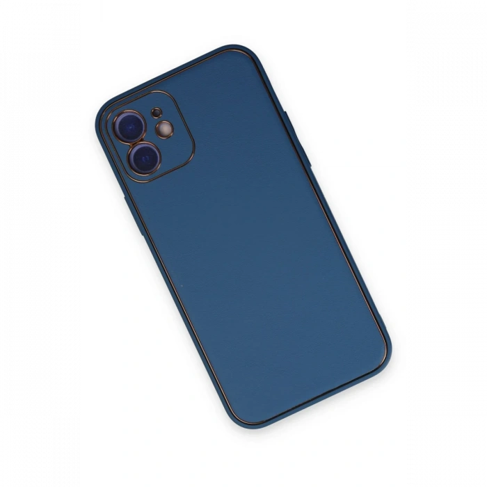 Newface iPhone 12 Kılıf Coco Deri Silikon Kapak