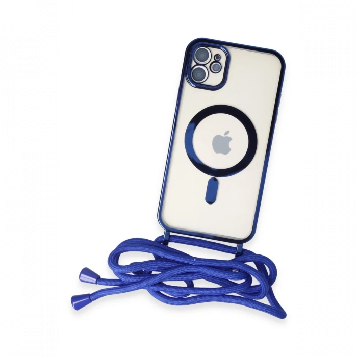 Newface iPhone 12 Kılıf Divo Lazer Askılı Magsafe Kapak