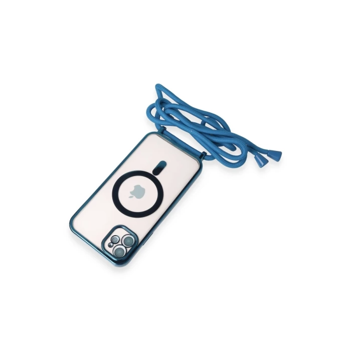 Newface iPhone 12 Kılıf Divo Lazer Askılı Magsafe Kapak