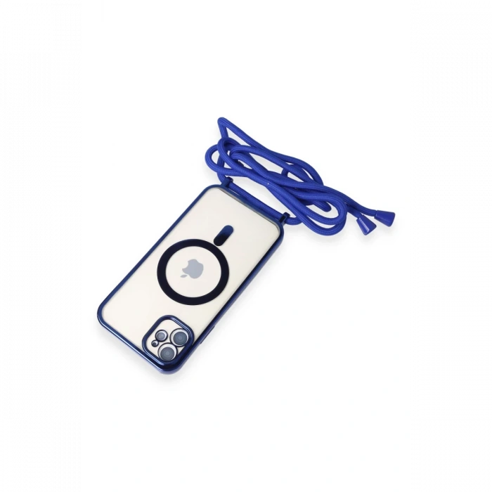 Newface iPhone 12 Kılıf Divo Lazer Askılı Magsafe Kapak