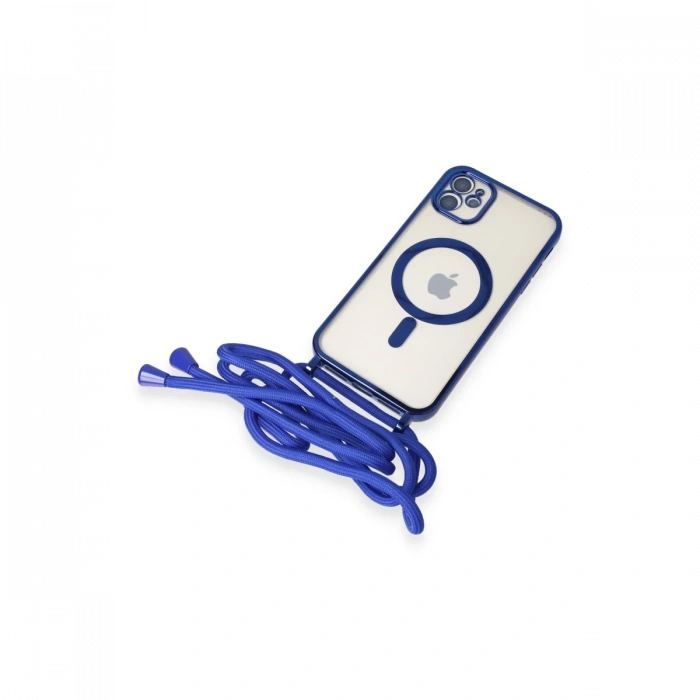 Newface iPhone 12 Kılıf Divo Lazer Askılı Magsafe Kapak