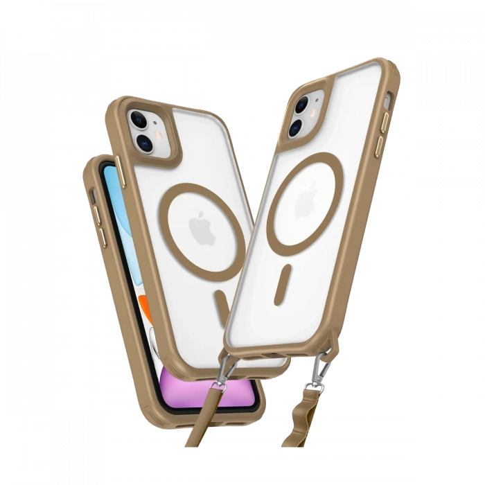 Newface iPhone 12 Kılıf Enka Magsafe Silikon Kılıf