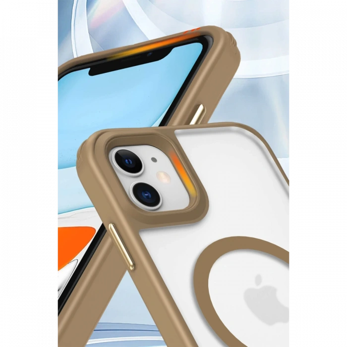 Newface iPhone 12 Kılıf Enka Magsafe Silikon Kılıf