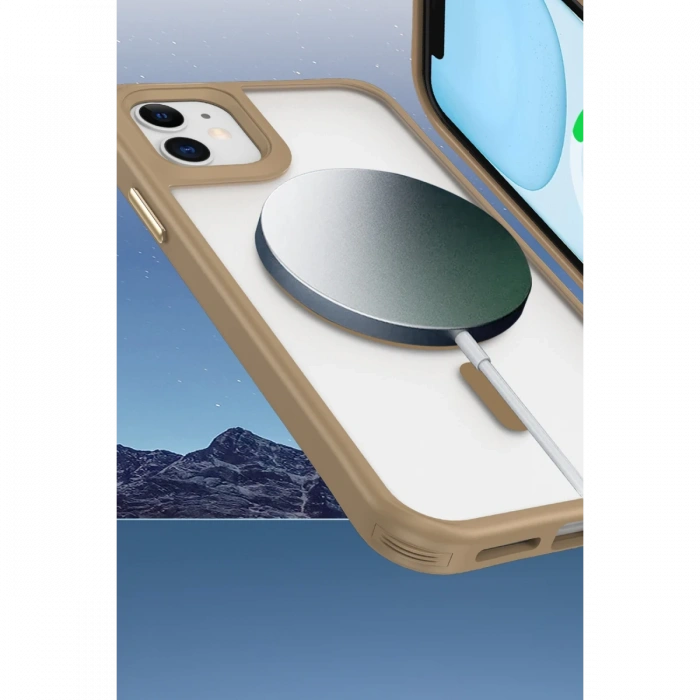Newface iPhone 12 Kılıf Enka Magsafe Silikon Kılıf