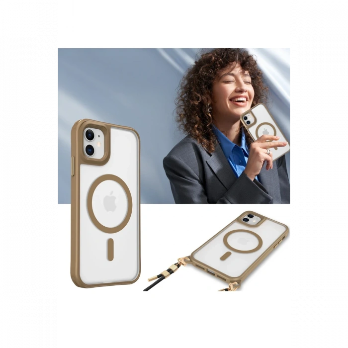 Newface iPhone 12 Kılıf Enka Magsafe Silikon Kılıf