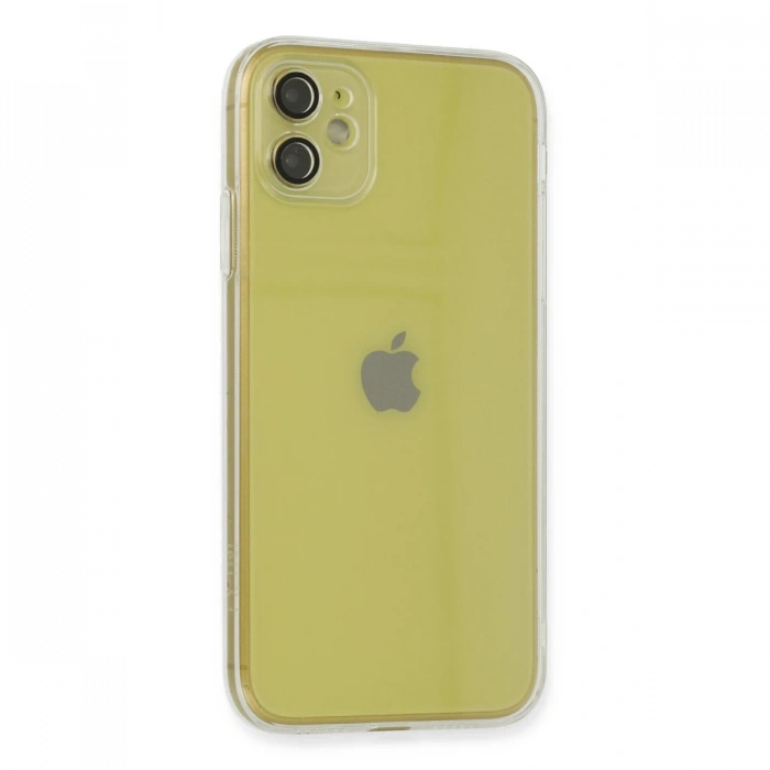 Newface iPhone 12 Kılıf Fly Lens Silikon