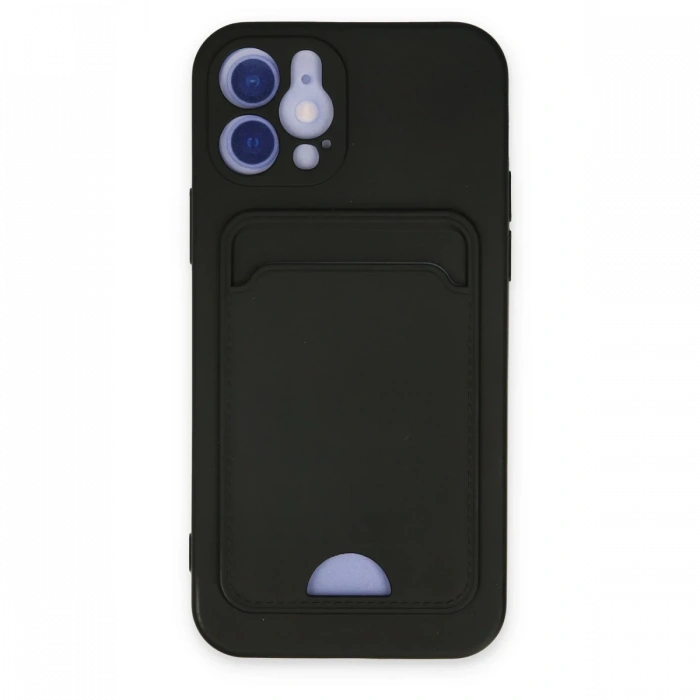 Newface iPhone 12 Kılıf Kelvin Kartvizitli Silikon