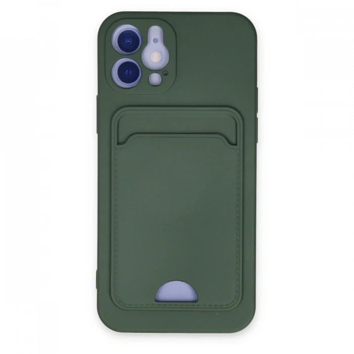 Newface iPhone 12 Kılıf Kelvin Kartvizitli Silikon