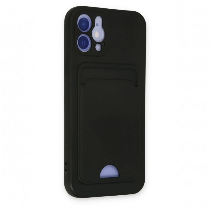 Newface iPhone 12 Kılıf Kelvin Kartvizitli Silikon