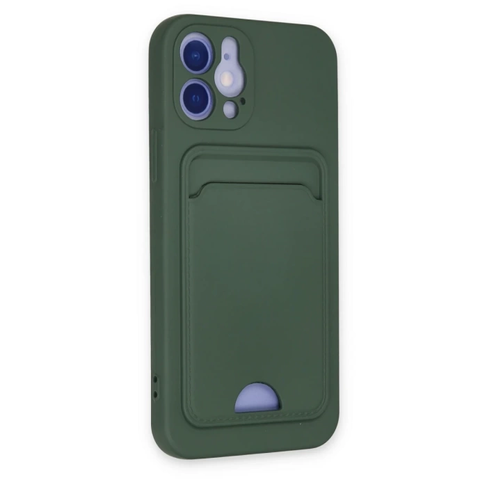 Newface iPhone 12 Kılıf Kelvin Kartvizitli Silikon