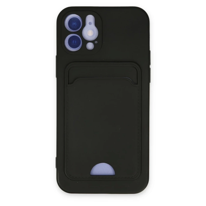 Newface iPhone 12 Kılıf Kelvin Kartvizitli Silikon
