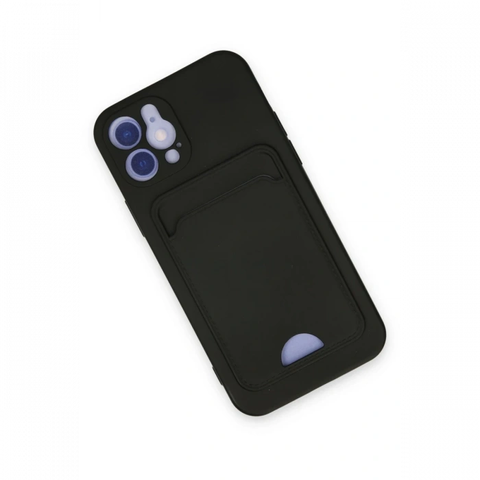 Newface iPhone 12 Kılıf Kelvin Kartvizitli Silikon
