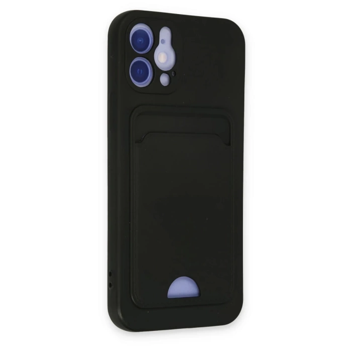 Newface iPhone 12 Kılıf Kelvin Kartvizitli Silikon