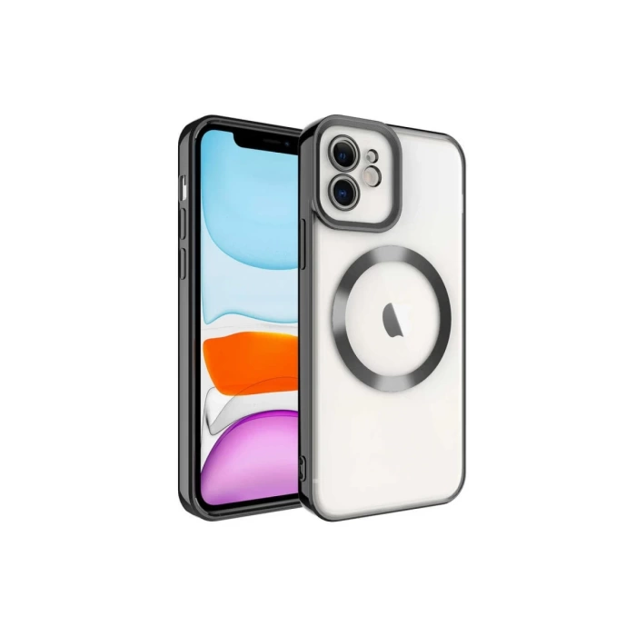 Newface iPhone 12 Kılıf Kross Magneticsafe Kapak
