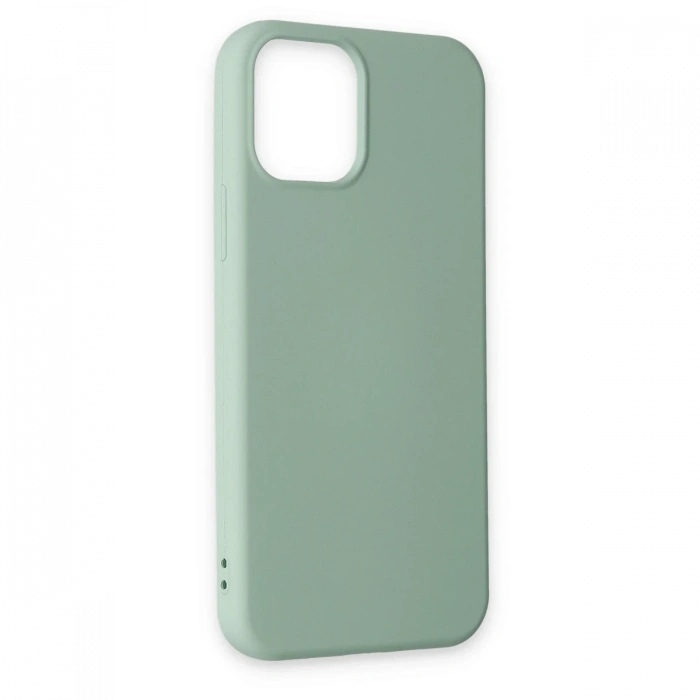 Newface iPhone 12 Kılıf Nano içi Kadife Silikon
