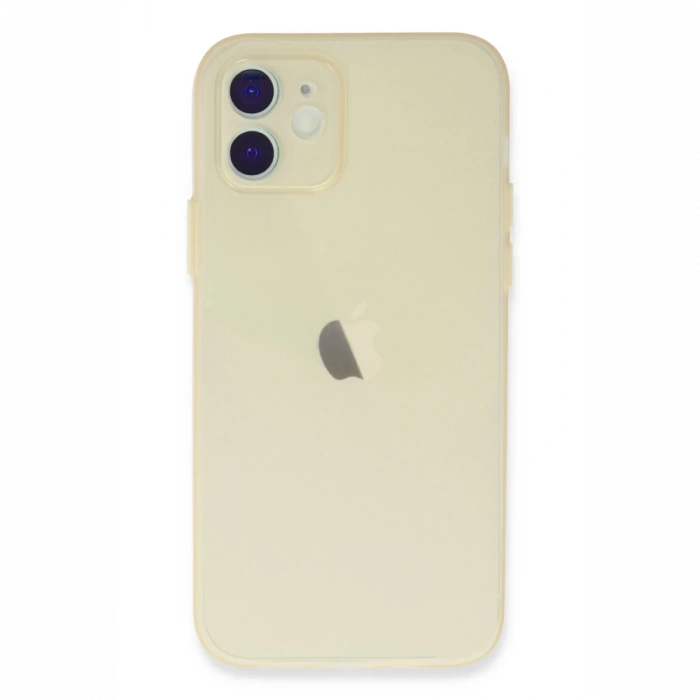 Newface iPhone 12 Kılıf Puma Silikon - Gold