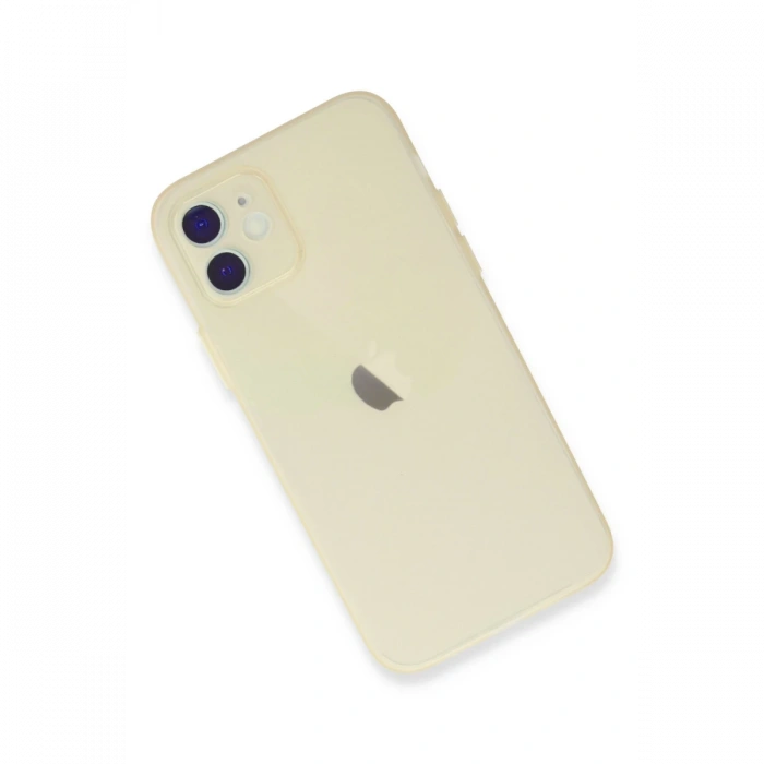 Newface iPhone 12 Kılıf Puma Silikon - Gold
