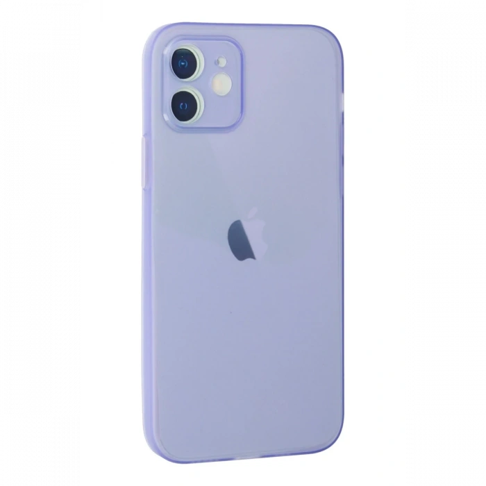 Newface iPhone 12 Kılıf Puma Silikon - Mor