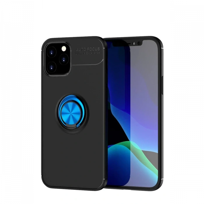 Newface iPhone 12 Kılıf Range Yüzüklü Silikon