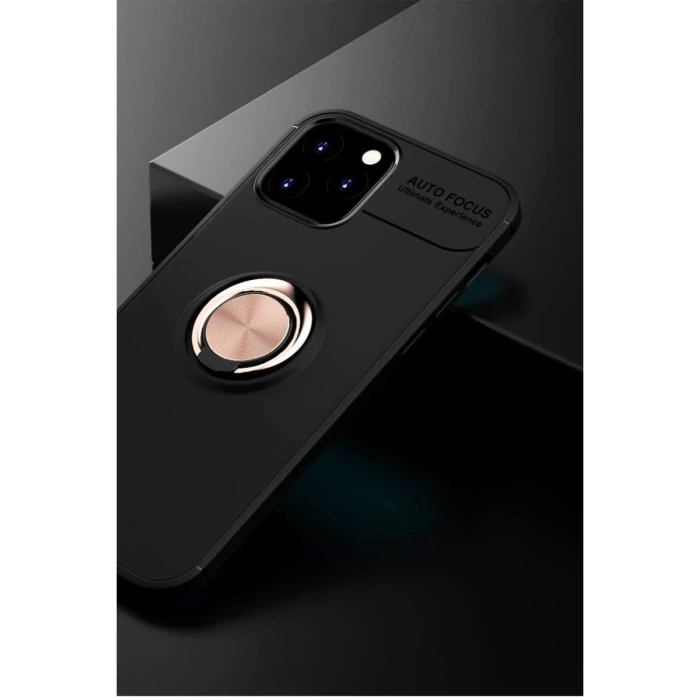 Newface iPhone 12 Kılıf Range Yüzüklü Silikon