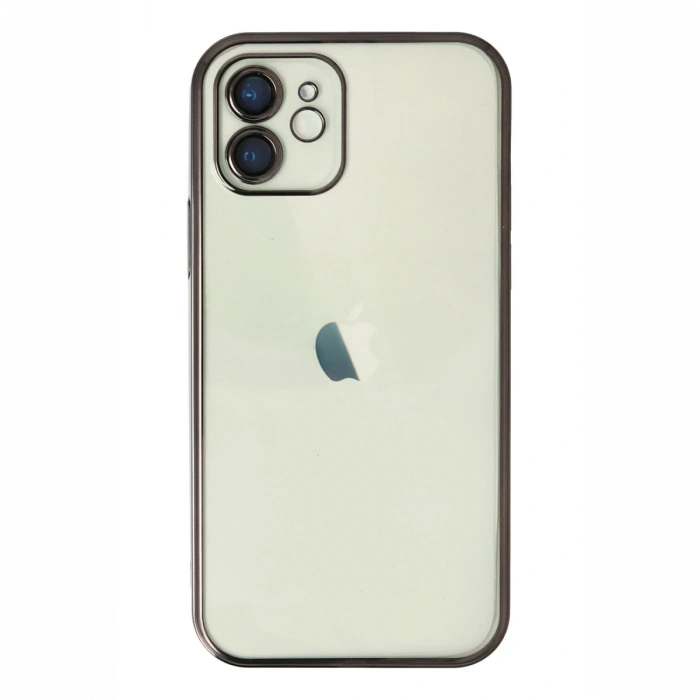 Newface iPhone 12 Kılıf Razer Lensli Silikon