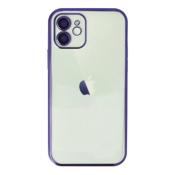 Newface iPhone 12 Kılıf Razer Lensli Silikon
