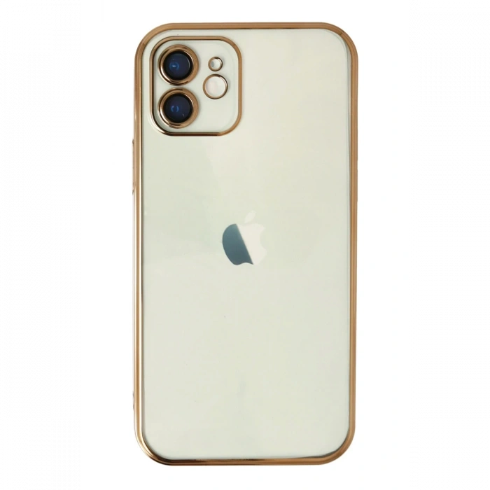 Newface iPhone 12 Kılıf Razer Lensli Silikon