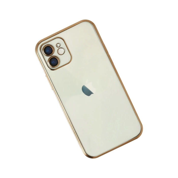Newface iPhone 12 Kılıf Razer Lensli Silikon