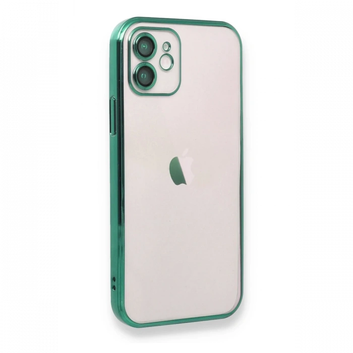 Newface iPhone 12 Kılıf Razer Lensli Silikon