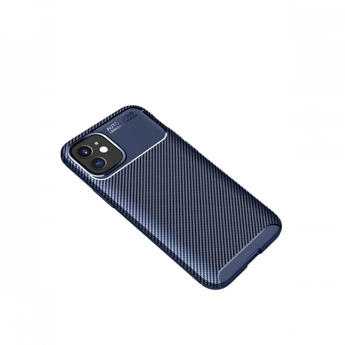 Newface iPhone 12 Mini Kılıf Auto Focus Karbon Kapak