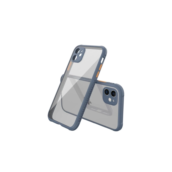 Newface iPhone 12 Mini Kılıf Miami Şeffaf Silikon