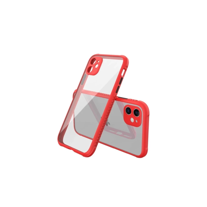 Newface iPhone 12 Mini Kılıf Miami Şeffaf Silikon