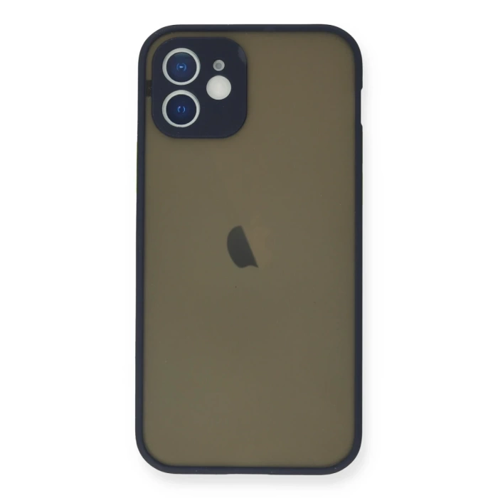 Newface iPhone 12 Mini Kılıf Montreal Silikon Kapak