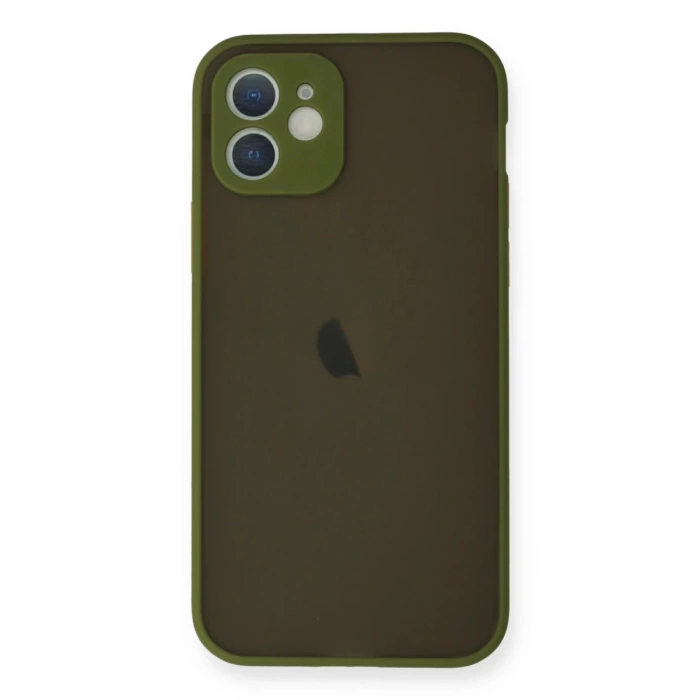 Newface iPhone 12 Mini Kılıf Montreal Silikon Kapak
